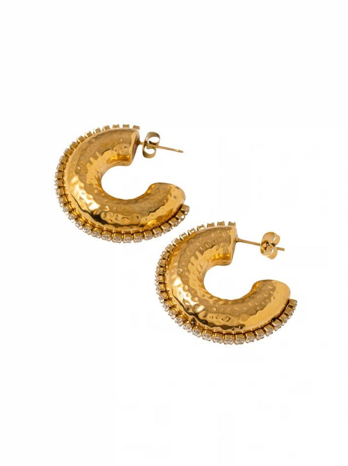 Josie Rhinestone Hoop