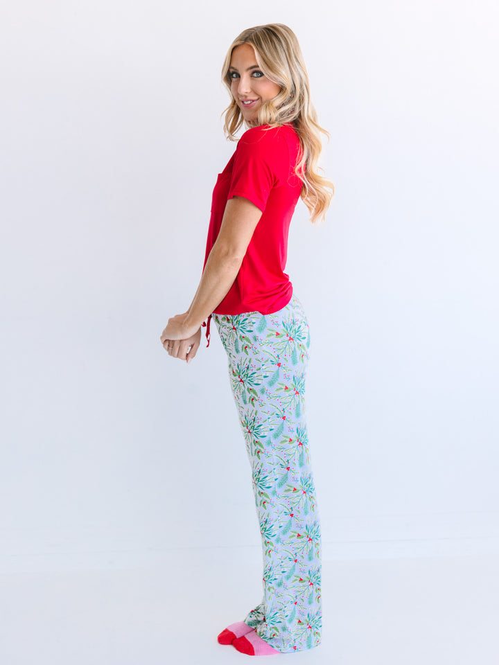 Holly Jolly T Shirt Pajama Set