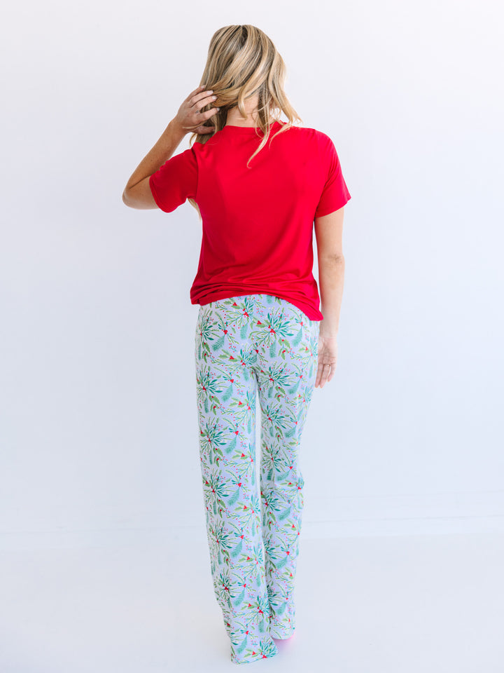 Holly Jolly T Shirt Pajama Set
