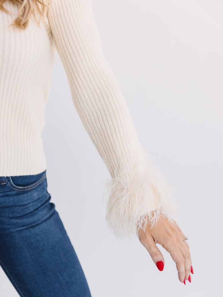 Flight of Fancy Knit Sweater