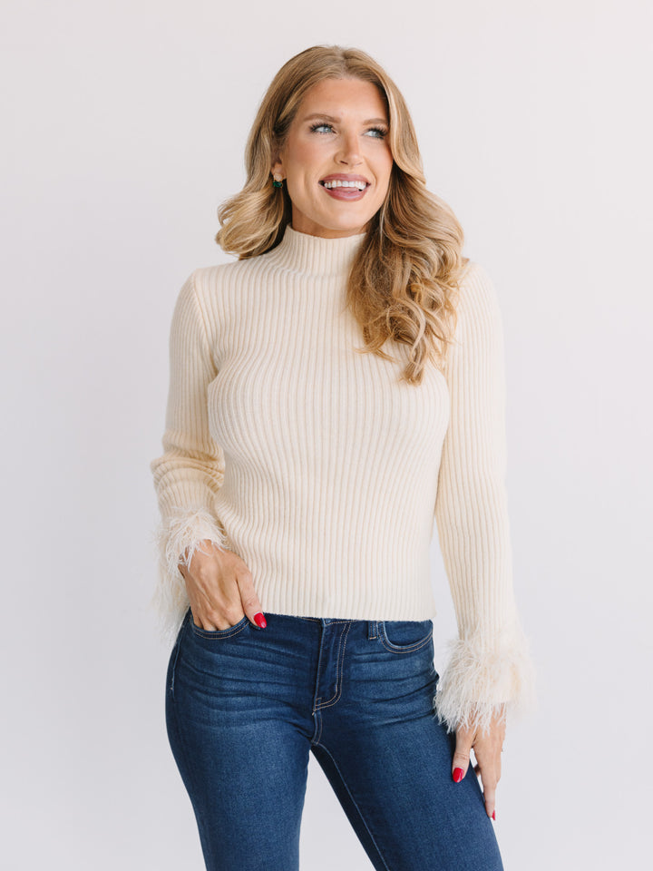 Flight of Fancy Knit Sweater