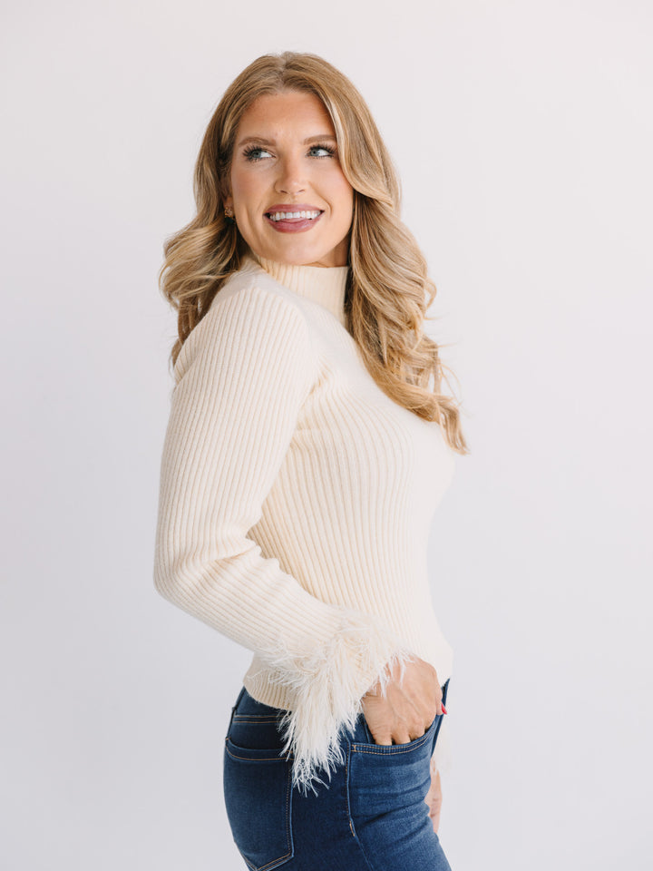 Flight of Fancy Knit Sweater