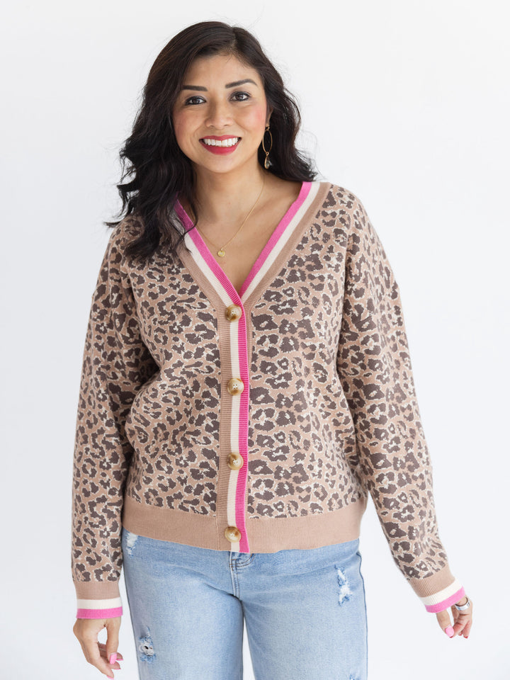 Leopard Luxe Animal Print Sweater
