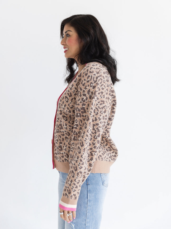 Leopard Luxe Animal Print Sweater