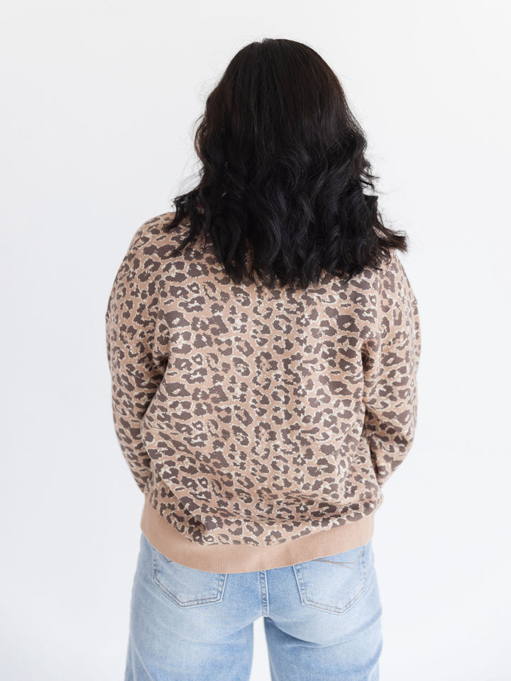Leopard Luxe Animal Print Sweater