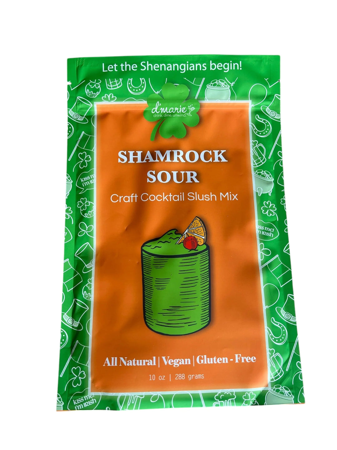 St. Patrick's Shamrock Sour Pouch