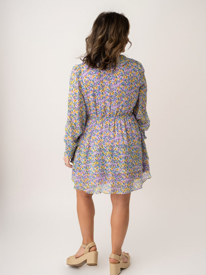 Color Me in Sunshine Ruffle Dress