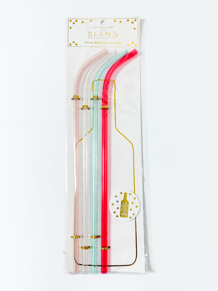Wine Bottle Straws