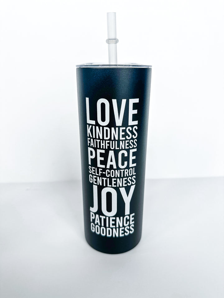 Faith Based Skinny Tumbler