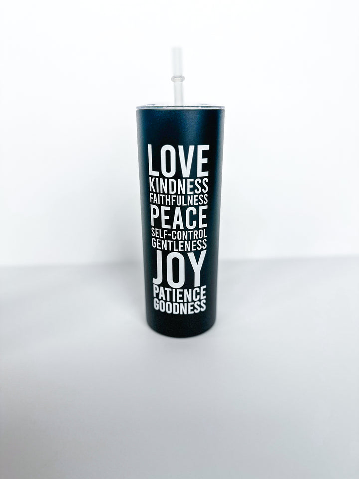 Faith Based Skinny Tumbler