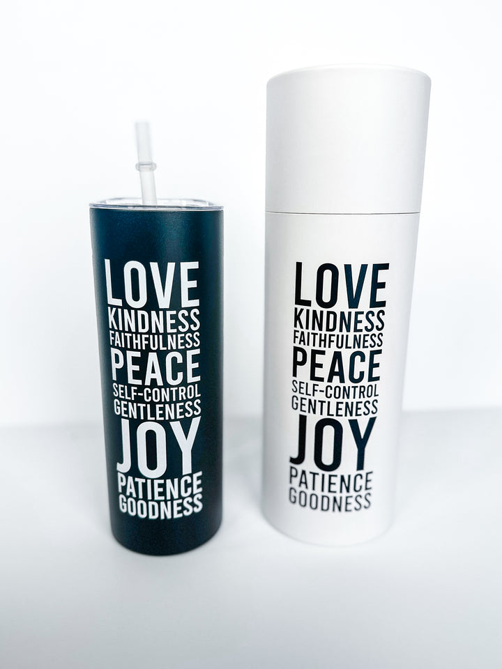 Faith Based Skinny Tumbler