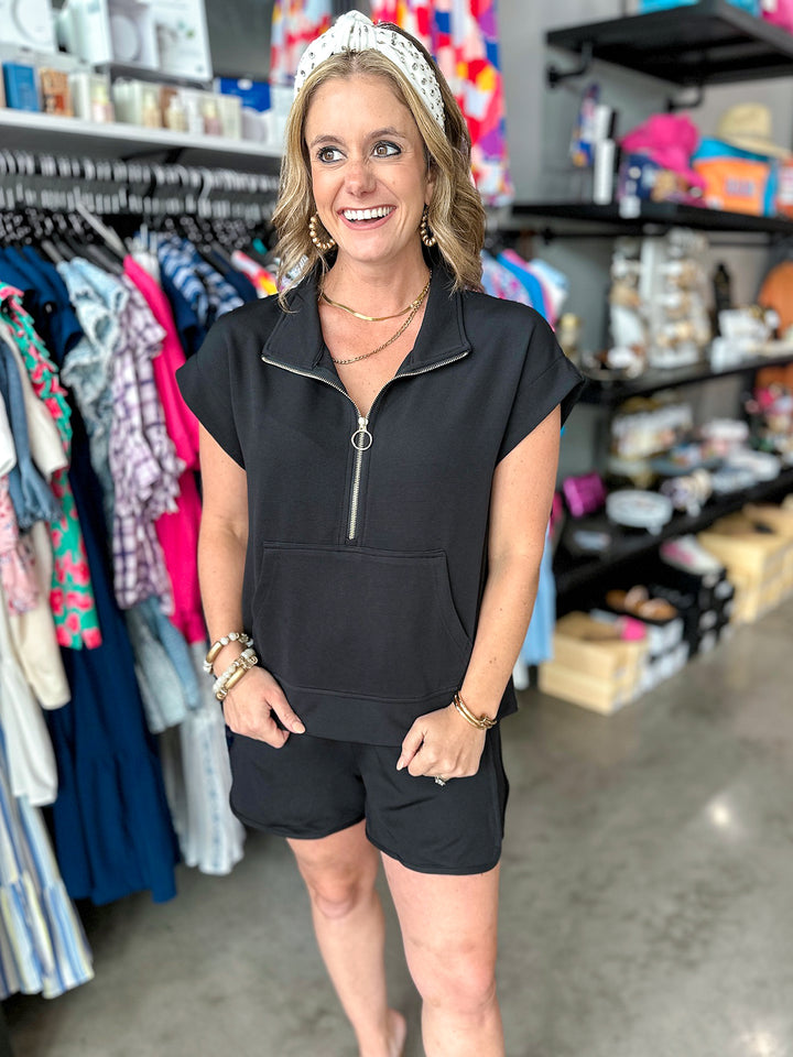 Run Around Textured Shorts