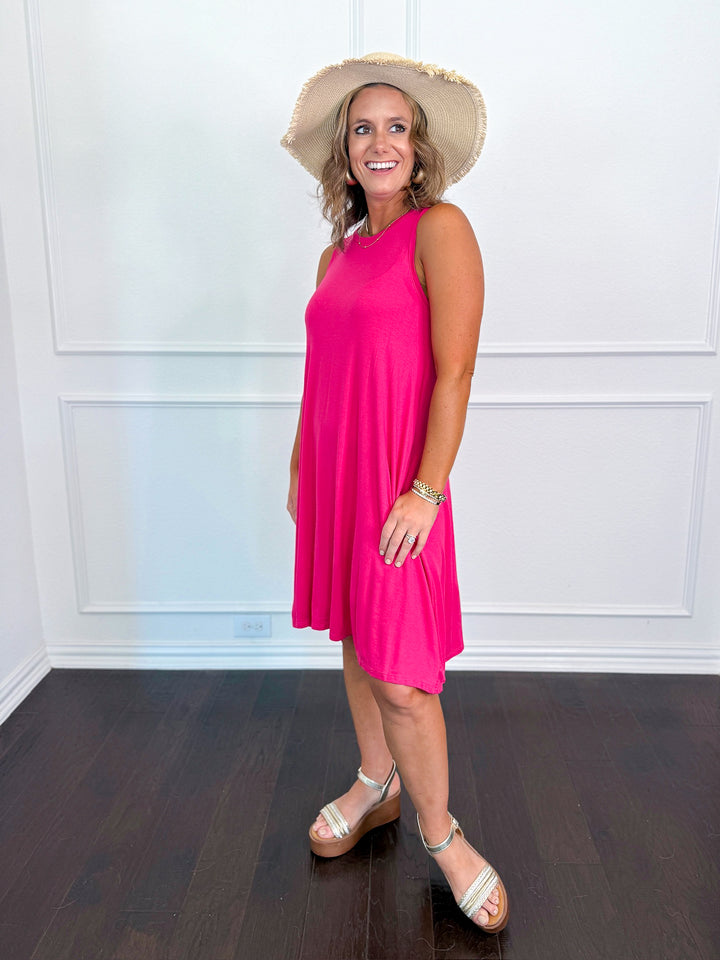 Throw & Go Tank Swing Dress