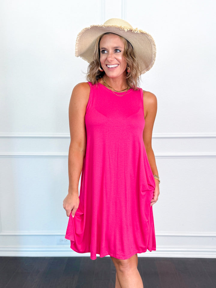 Throw & Go Tank Swing Dress