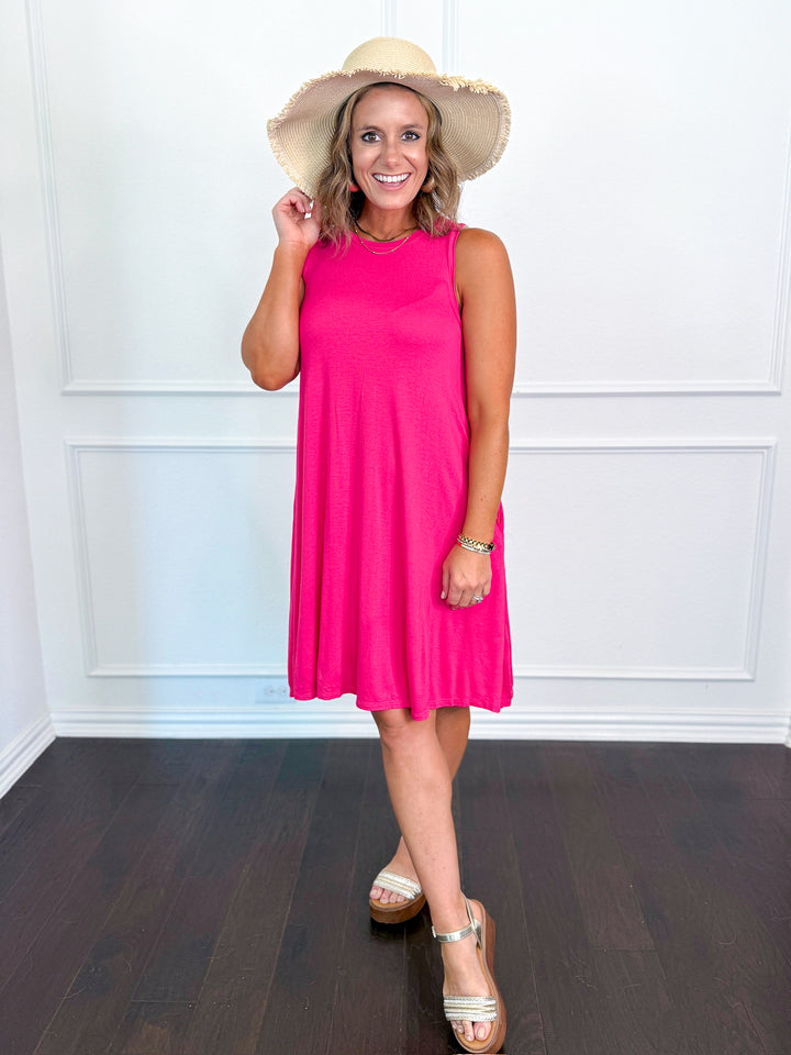 Throw & Go Tank Swing Dress