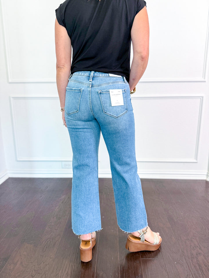 Flying Monkey High Rise Crop Slim Wide