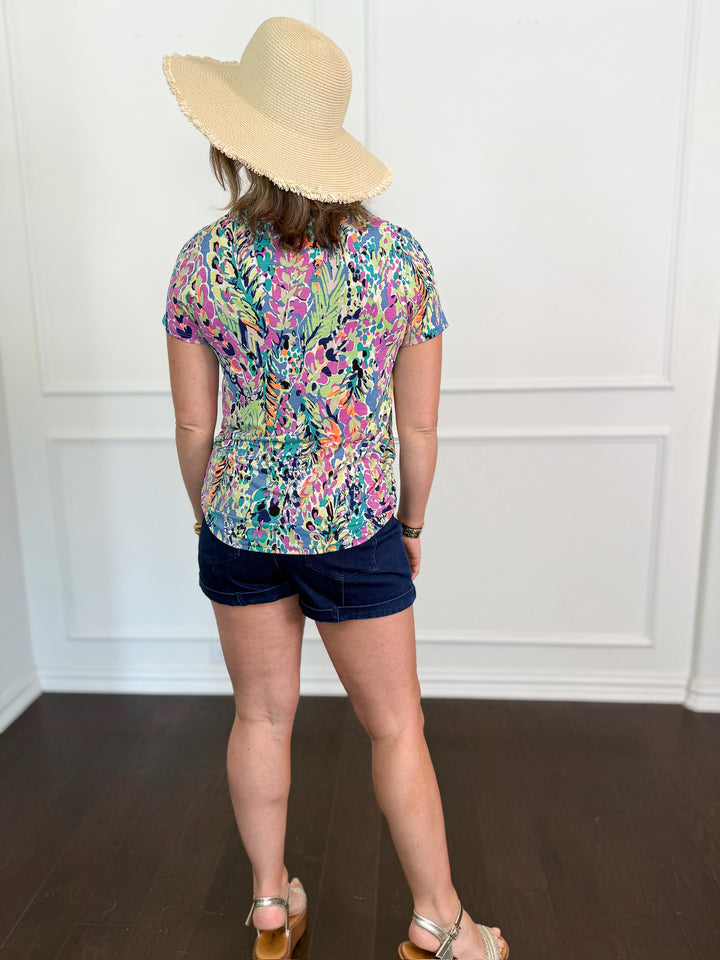 Bright Illusions Short Sleeved Tee