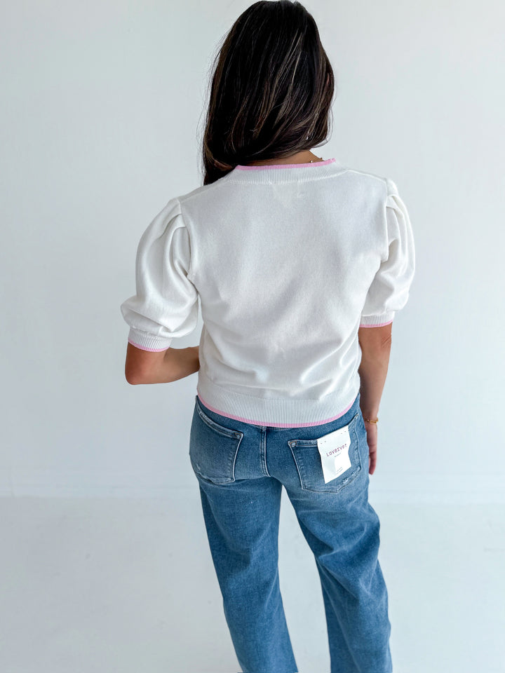 Lara Lace Knit Sweater