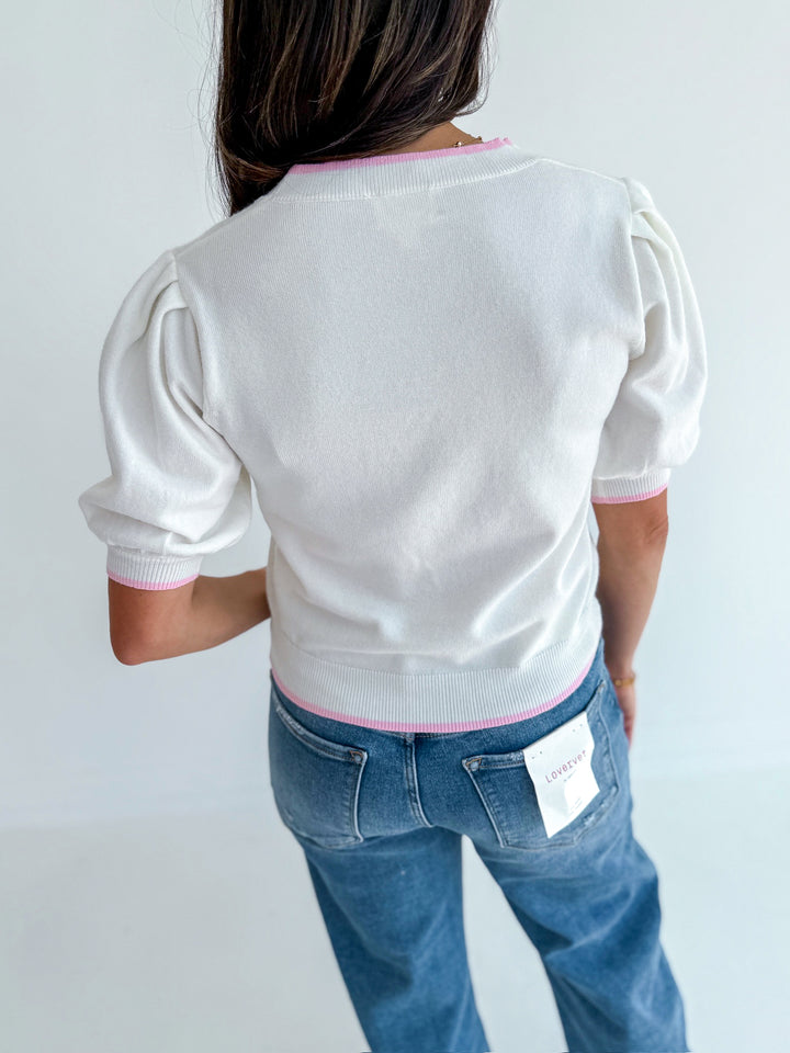 Lara Lace Knit Sweater