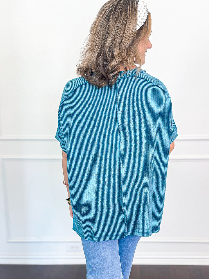 Tami Textured Crewneck