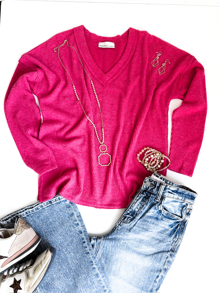 Veronica V Neck Sweater