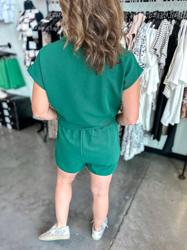 Run Around Textured Shorts