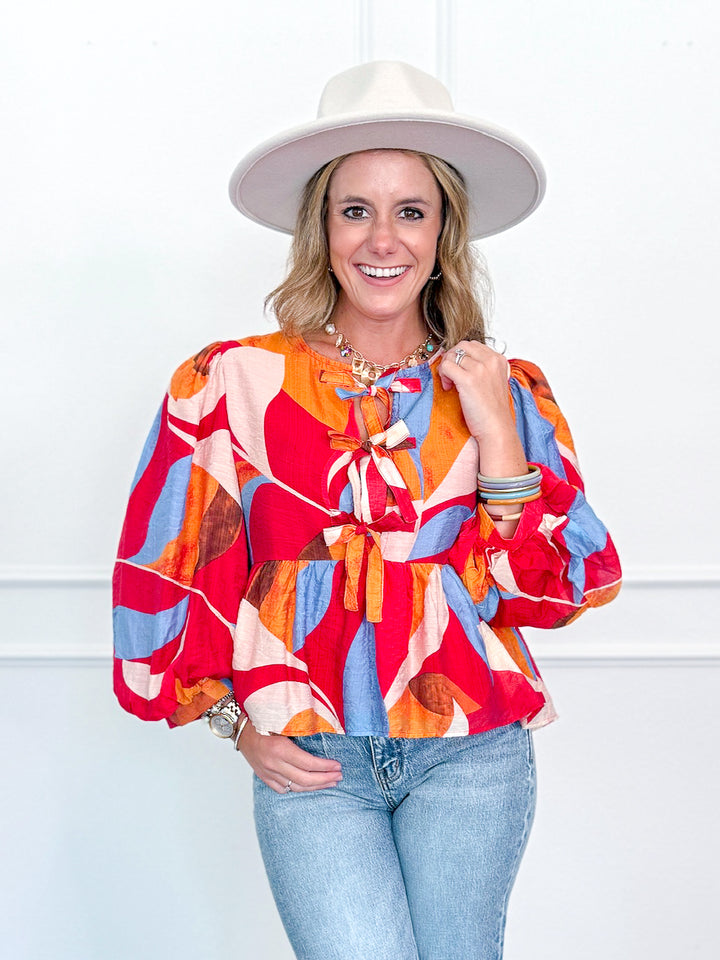 Tied Up to Perfection Blouse