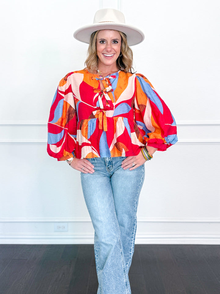 Tied Up to Perfection Blouse