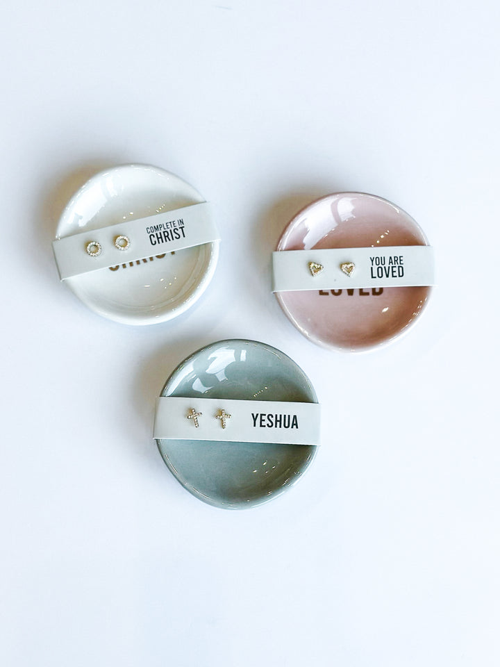 Earrings with Tray