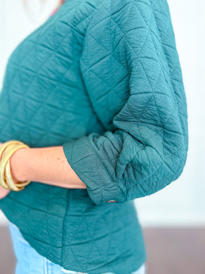 Textured Ease Pullover