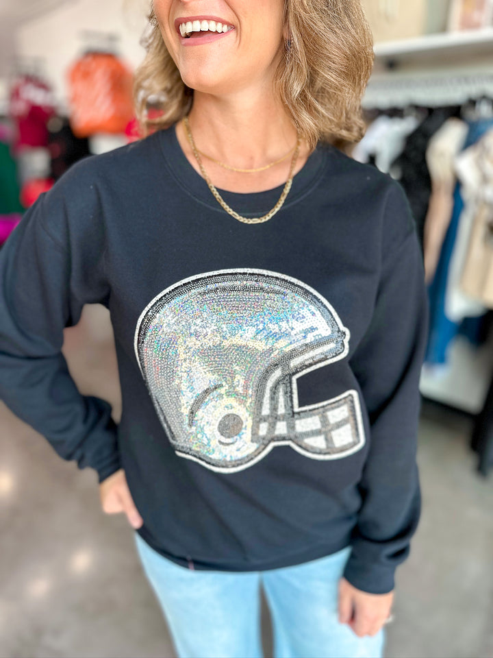 Glittering Game Day Sweatshirt