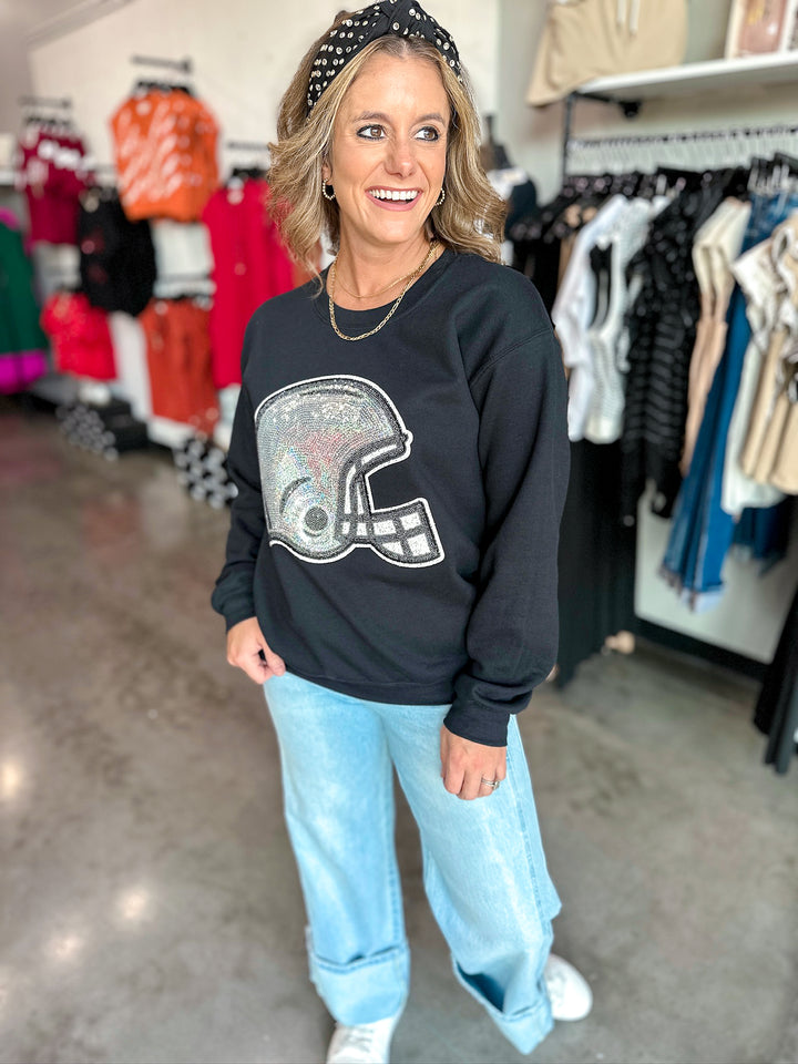 Glittering Game Day Sweatshirt