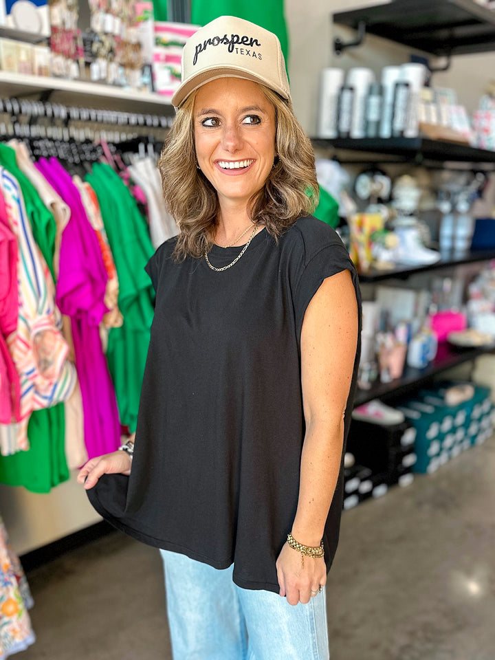 Payton Basic Cap Sleeve