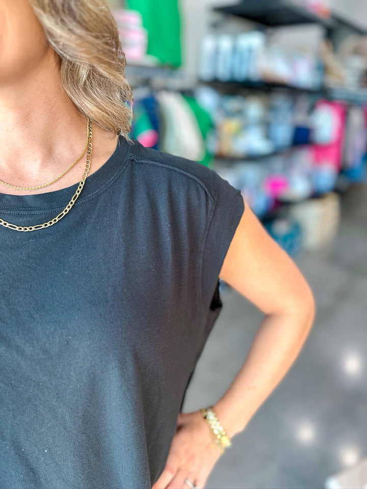 Payton Basic Cap Sleeve