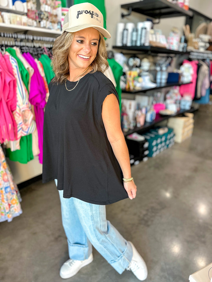 Payton Basic Cap Sleeve