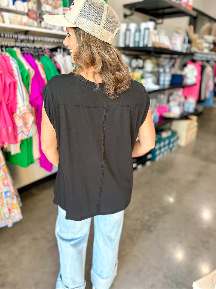 Payton Basic Cap Sleeve
