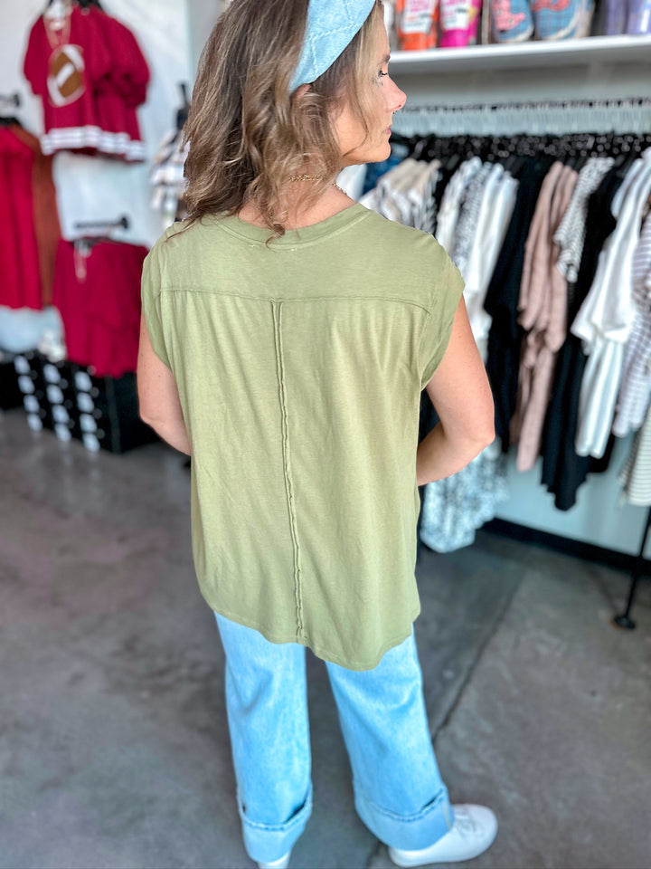 Payton Basic Cap Sleeve