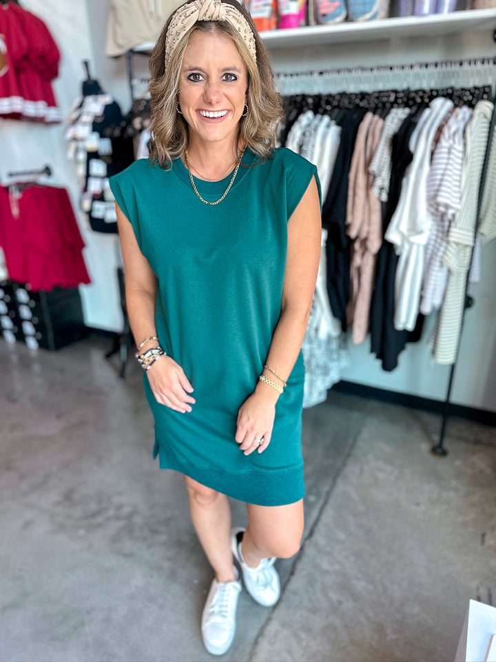 Callie Casual Crewneck Dress