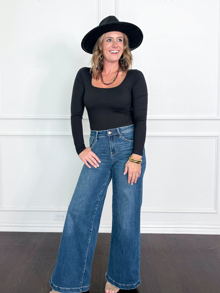 Fitted & Fun Square Neck Bodysuit