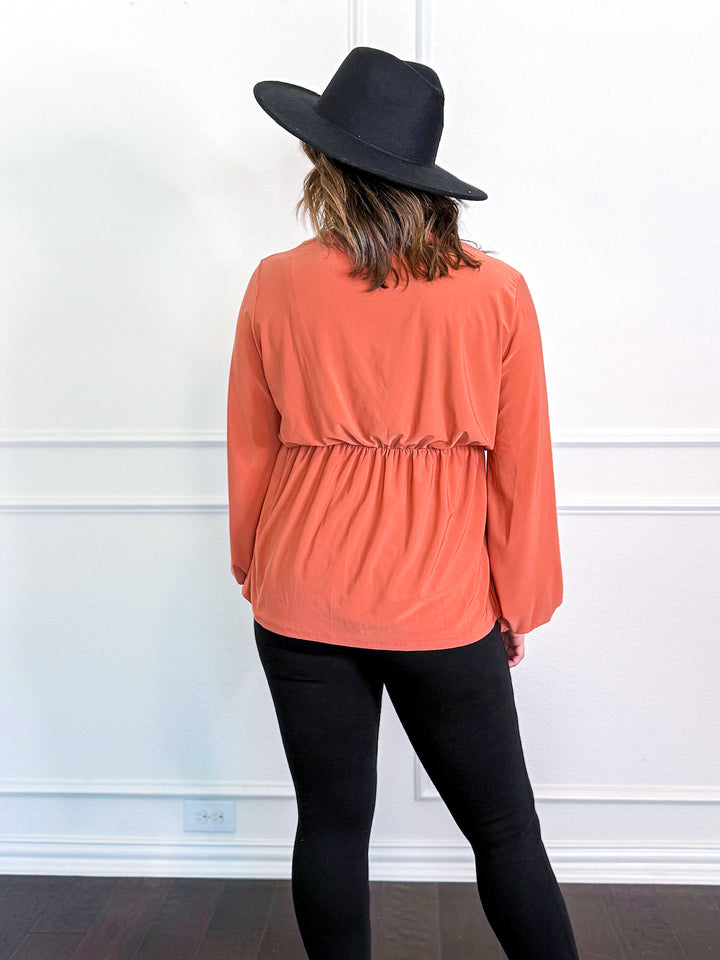 Whisper Wrap Blouse