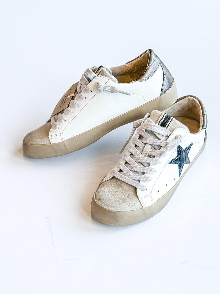 Shushop Paula Black Lizard Sneaker