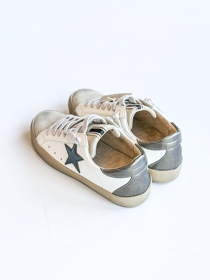 Shushop Paula Black Lizard Sneaker