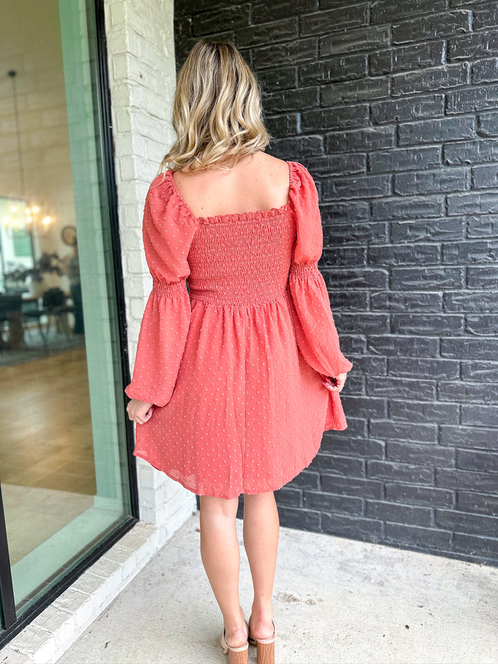 Free Spirit Smocked Peasant Dress