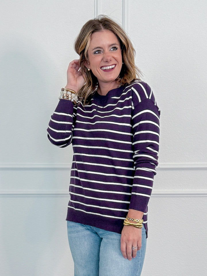 Patty Pullover Stripe Sweater