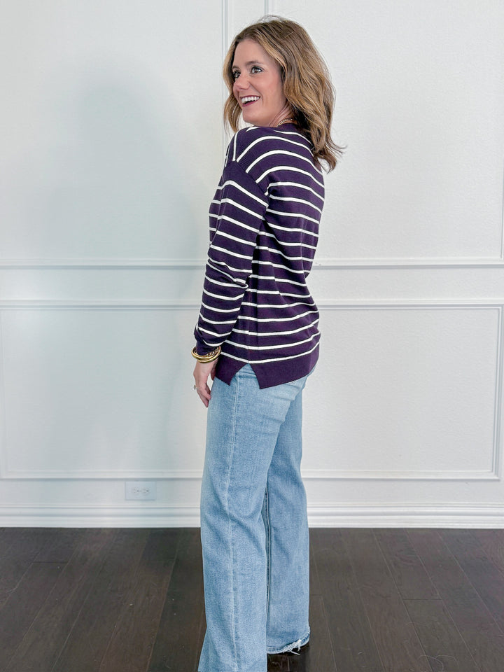 Patty Pullover Stripe Sweater