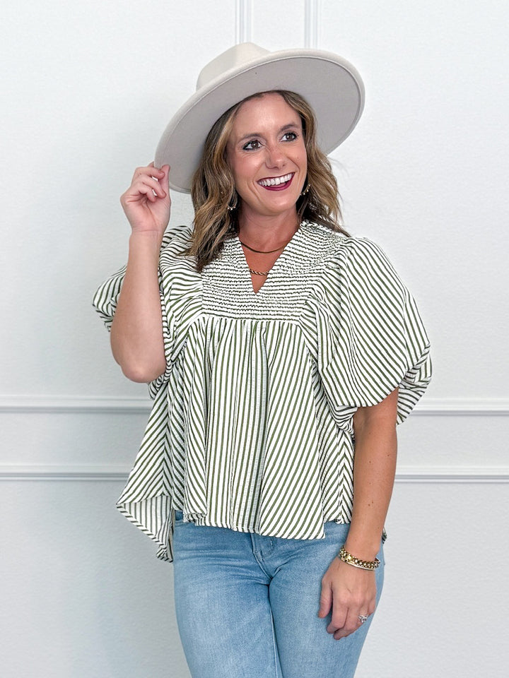 Sweet Escape Striped Top