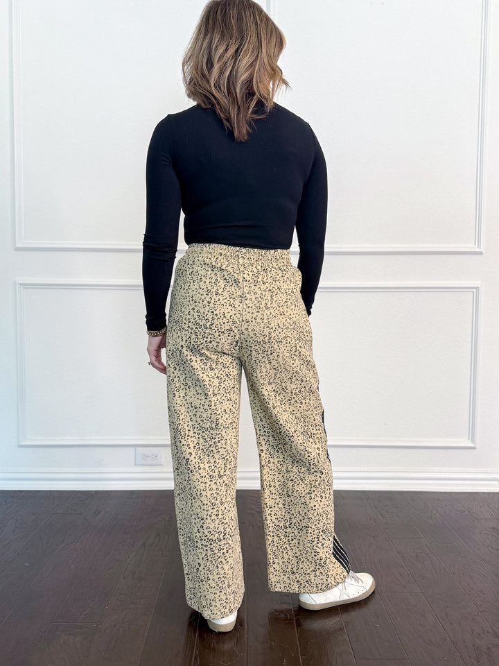 Leopard Lane Drawstring Pant