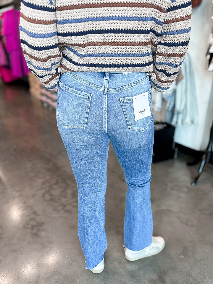 Vervet High Rise Kick Flare