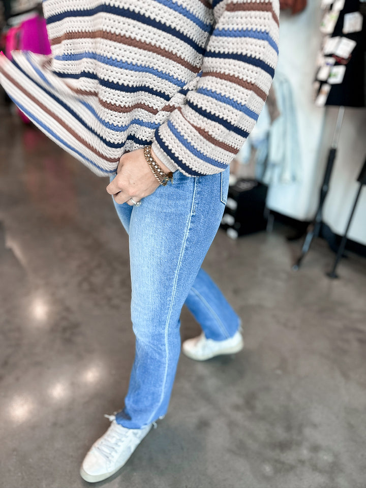 Vervet High Rise Kick Flare