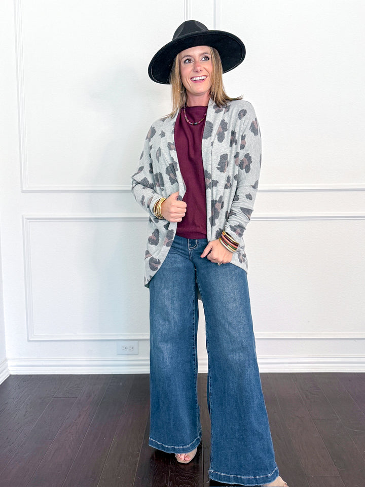 Lounging Leopard Cardigan